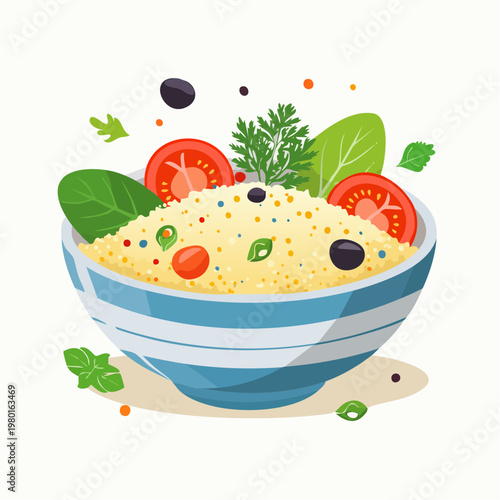 Couscous-Gemüse Bowl