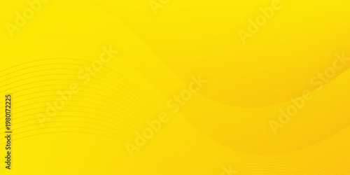Yellow color background abstract art vector. geometric digital backdrop.  line cover colorful.