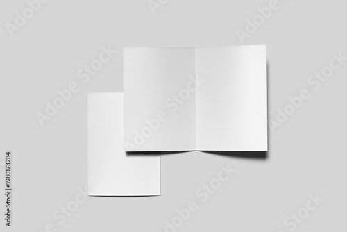 Obraz na plátně High Quality Realistic Brochure Mockup for Brand