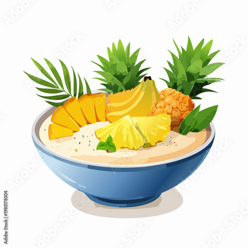 Exotische Smoothie-Bowl
