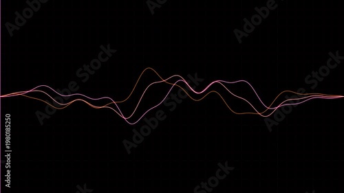 Wallpaper Mural Futuristic Tech Oscilloscope Torontodigital.ca