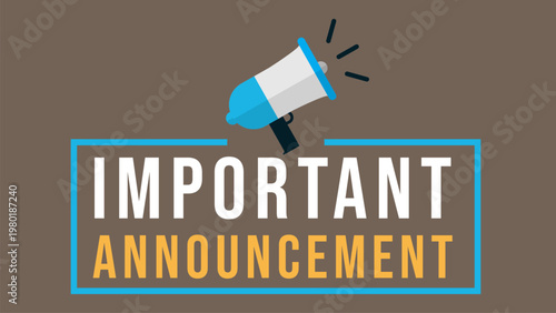 A sign that shows important information to people.