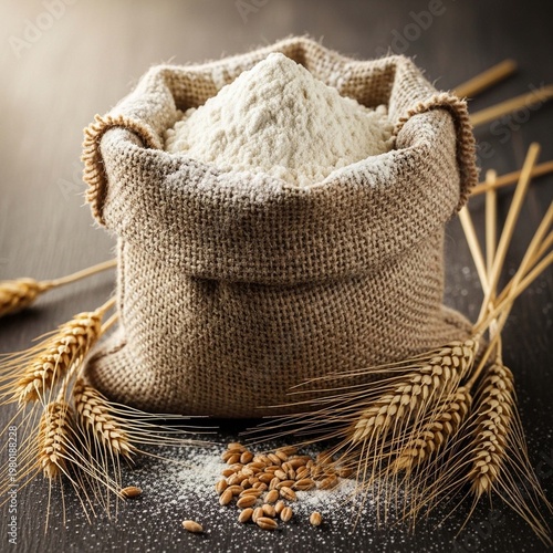 Bread and wheat photo