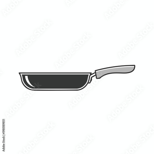 Modern Non Stick Frying Pan for Versatile Cooking and Meal Preparation