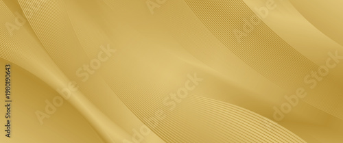 Premium background design with diagonal line pattern in gold colour. Vector horizontal gold template for business banner, formal invitation, luxury voucher, prestigious gift certificate