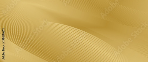 Premium background design with diagonal line pattern in gold colour. Vector horizontal gold template for business banner, formal invitation, luxury voucher, prestigious gift certificate