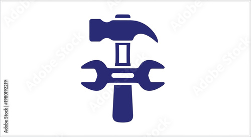 Hammer and Wrench Tool Combination.