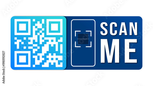 Label mark for barcode scanning. Special barcode scanner