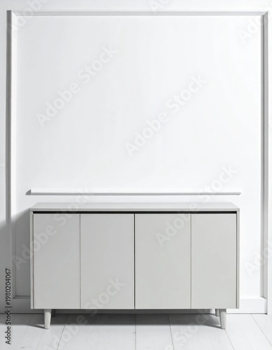 Serene Minimalism: A Study in Blankness