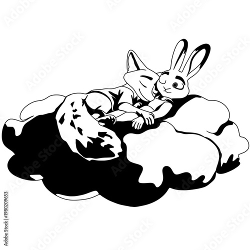 Detailed house floor plan with rooms layout furniture placement and dimensions combined with abstract overlay creating a modern architectural concept design on a clean background