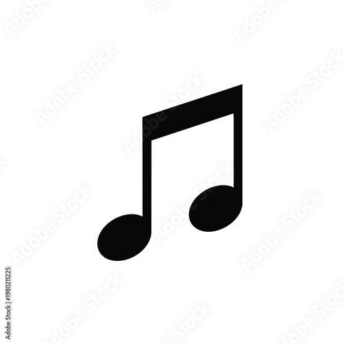 Music Note Icon for Creative Digital and Entertainment Content