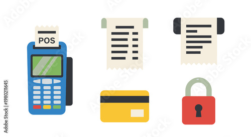 Payment terminal with credit card security.