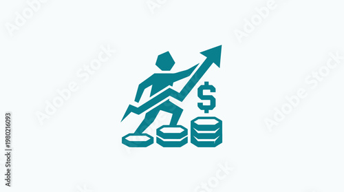 Business Growth and Financial Success Icon