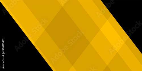 Stylish abstract wallpaper with sharp triangular elements and high-contrast black and yellow colors.