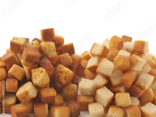 Pile of brown sugar cubes in a close-up view