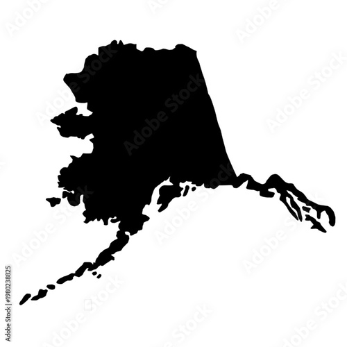 Alaska flag icon with clean design featuring Big Dipper stars on dark blue background