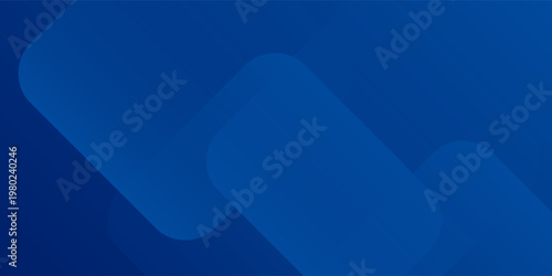 Vector blue background with glowing geometric lines. Modern blue gradient square shape design. Futuristic technology concept. Suit for brochure corporate  website poster simple abstract
