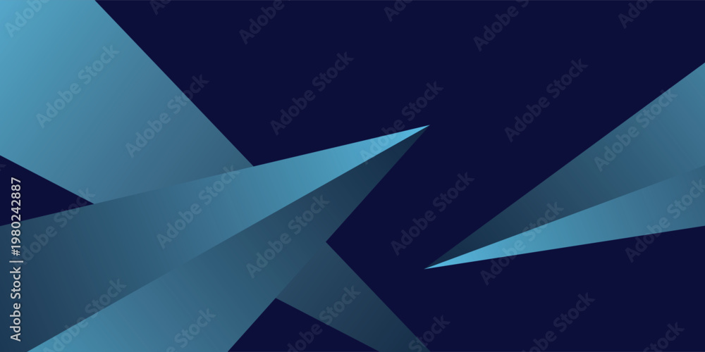 Obraz premium Abstract background with overlapping triangles and a blue background design. Vector eps10.