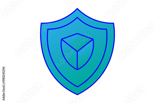 The image features a stylized shield icon, which is a universal symbol for protection and security. It is set against a clean white background.