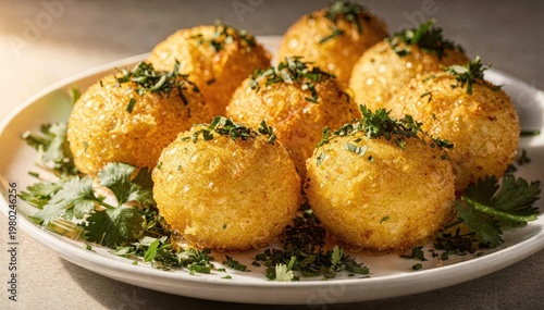 Golden Sunset Over City Skyline