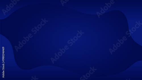 Experience the modern elegance of the abstract gradient wave background. Its dark blue waves