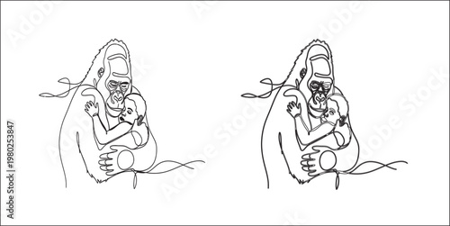 Touching fathers day illustration a heartfelt sketch of a father and child's loving bond