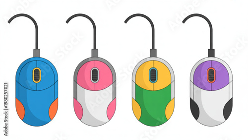 Colorful keychains shaped like small, playful handbags hanging in a row