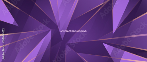 Abstract purple background with subtle gradation objects. vector illustration of fancy elements.	