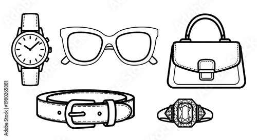 Accessories for men and women fashion.