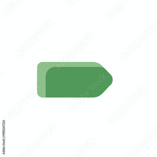 Free Download Modern green arrow sign pointing to the right for navigation and direction concepts - GFXLoad