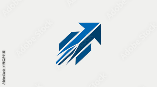 Free Download Abstract Graphic of Upward Movement with Speed Lines - GFXLoad