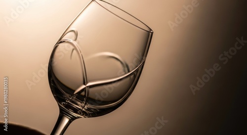 Broken Wine Glass - Shattered Elegance and Fragility.