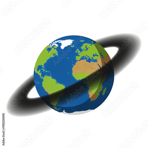 Globe Earth Planet World Map 2.