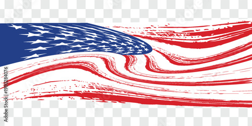 Eagle Head american flag. Eagle Head circle american flag logo vector. eps version 10