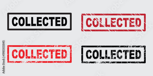 Collected Rubber Stamp Set