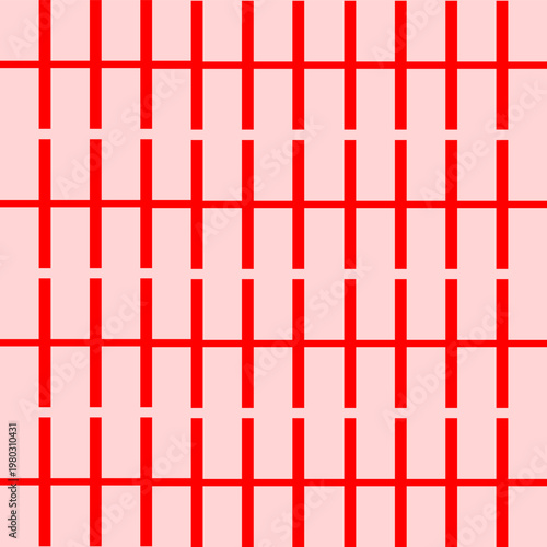 red and pink square pattern