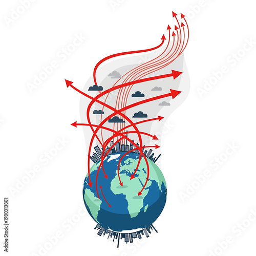 Global Atmospheric Circulation Pattern System.