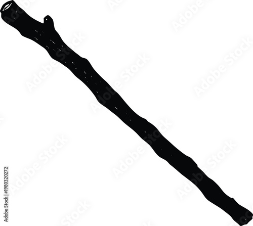 match stick isolated on white