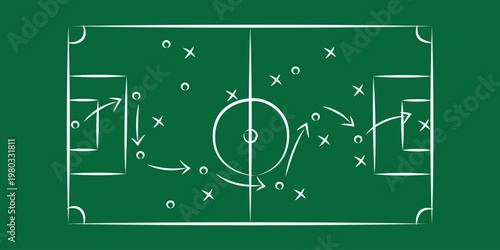 line up illustration background