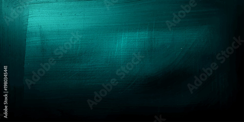 A dark blue abstract background features a grunge wall texture and vintage paper pattern with a subtle green paint gradient for a retro art design