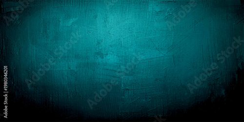 A dark blue grunge background features a textured concrete wall pattern with an aged vintage paper effect on a dirty rough surface for a grungy material backdrop