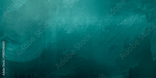 A teal background, evokes the essence of a classroom chalkboard with the potential of teaching and learning, with textured markings.