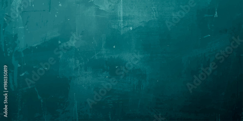 An abstract and textured teal blue canvas creating a captivating backdrop, evoking a sense of depth and artistry with its nuanced gradients and weathered aesthetic.