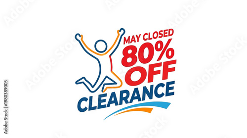 May Clearance Sale - 80% Off with Jumping Figure