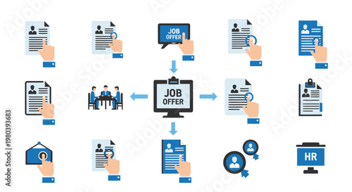 Job Offer Process: Recruitment, Hiring, HR, and Employment Application Workflow