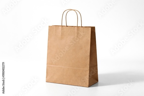 Craft paper bag mockup temp...