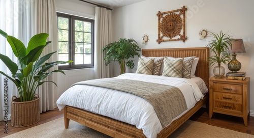 Inviting traditional bedroo...