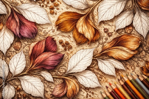 Creative coloring book desi...