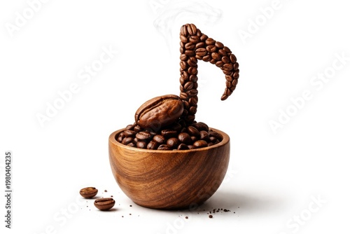 Creative coffee bean shaped...