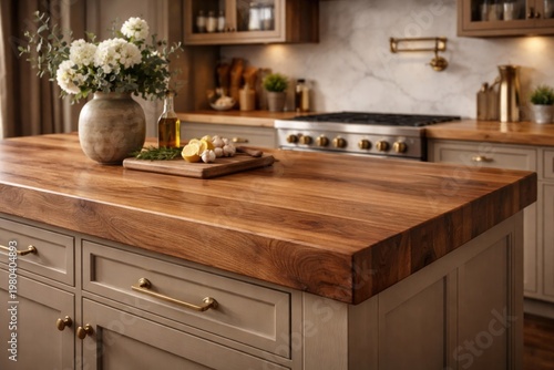 Beautiful wooden kitchen co...